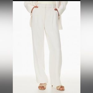 Aritzia Effortless Pants - Light Birch Sz. 6 NWT